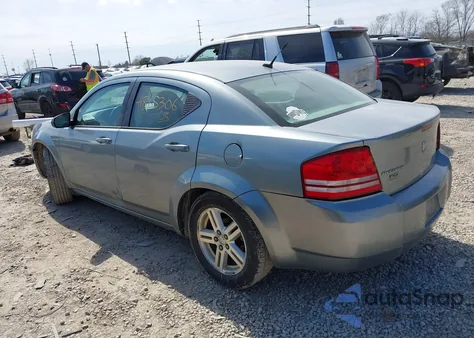 2008 Dodge Avenger Sxt из США, поврежденный, VIN 1B3LC56RX8N198691